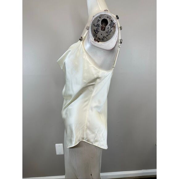 Cinq A Sept Bohemian Rhinestone Marta Cami Size XS $295 - Picture 7 of 11